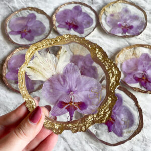 Porta copos - eternização buquê