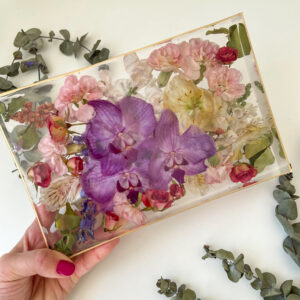 ETERNIZAÇÃO BUQUÊ RETANGULAR